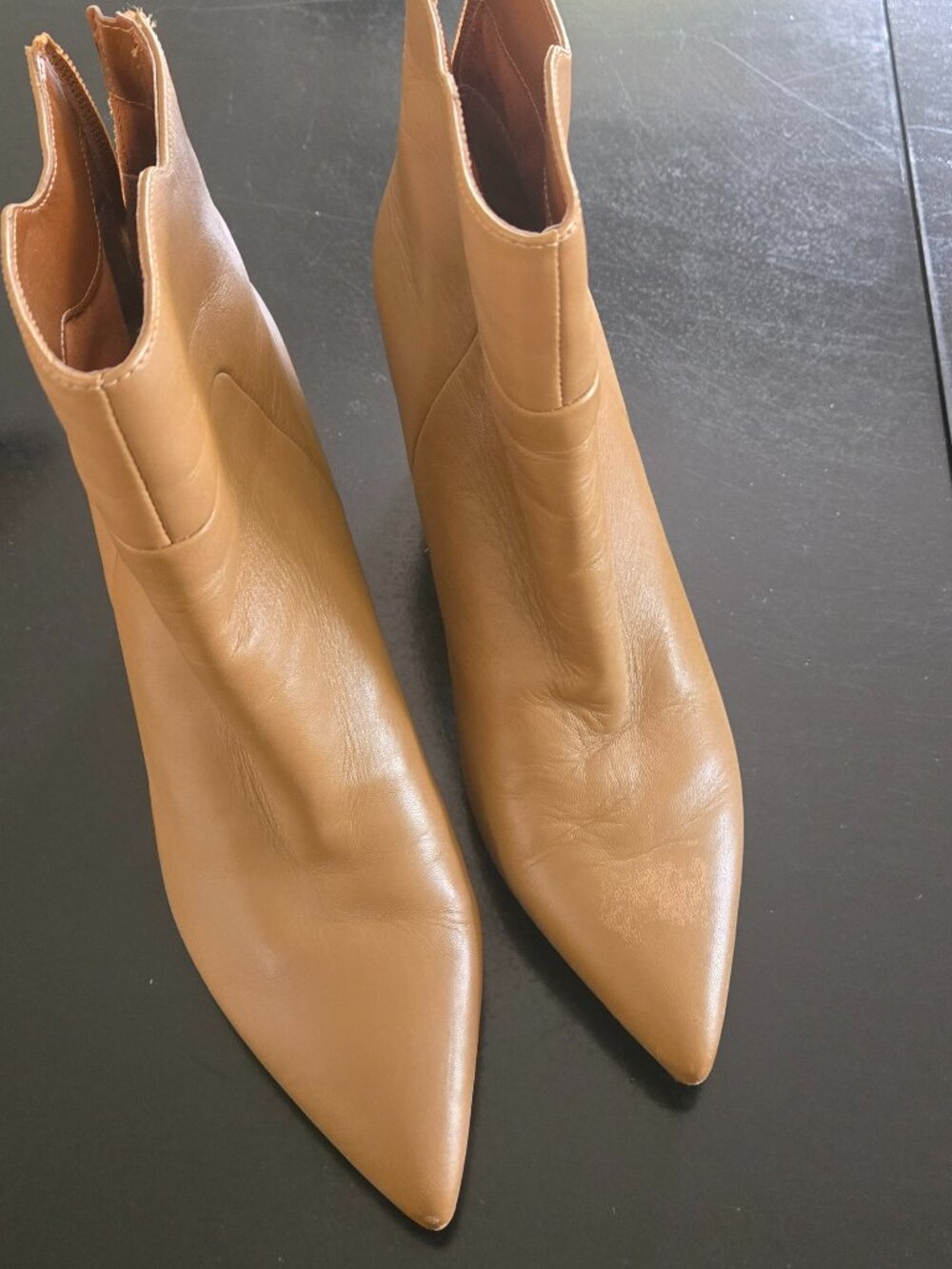 Tan Ankle Boots
